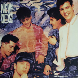 New Kids On The Block Step By Step Vinyl LP USED