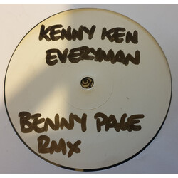 Kenny Ken Everyman (Remixes) USED VINYL 12INCH PROMO WHITE LABEL