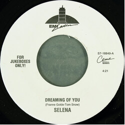 Selena Dreaming Of You / Techno Cumbia USED VINYL 7INCH 45 RPM JUKEBOX