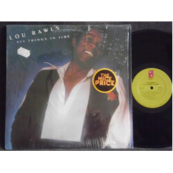 Lou Rawls All Things In Time Vinyl LP USED