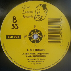 LTJ Bukem Music (Happy Raw) / Enchanted USED VINYL 12INCH 33 S RPM