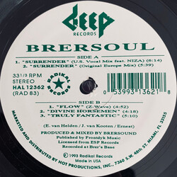 Brersoul Surrender USED VINYL 12INCH 33 S RPM