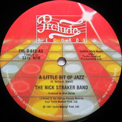 Nick Straker Band A Little Bit Of Jazz USED VINYL 12INCH 33 S RPM