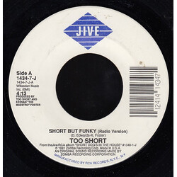 Too Short Short But Funky USED VINYL 7INCH 45 RPM SINGLE