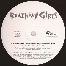 Brazilian Girls Lazy Lover USED VINYL 12INCH 33 S RPM