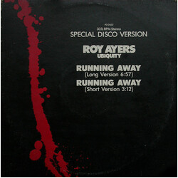 Roy Ayers Ubiquity Running Away USED VINYL 12INCH 33 S RPM SINGLE
