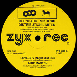 Mike Mareen Love-Spy USED VINYL 12INCH 33 S RPM STEREO