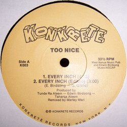 Too Nice Every Inch USED VINYL 12INCH 33 S RPM