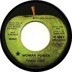 Yoko Ono Woman Power USED VINYL 7INCH 45 RPM MONO STEREO PROMO