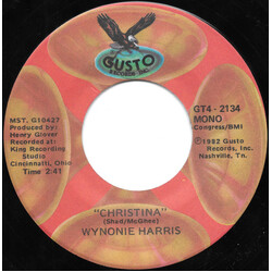 Wynonie Harris Christina / The Deacon Don't Like It USED VINYL 7INCH 45 RPM SINGLE