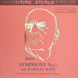 Jean Sibelius / London Symphony Orchestra / Alexander Gibson Symphony No.5 And Karelia Suite Vinyl LP USED