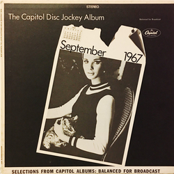 Various The Capitol Disc Jockey Album (September 1967) Vinyl LP USED