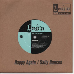 Longpigs Happy Again USED VINYL 7INCH SINGLE LIMITED EDITION