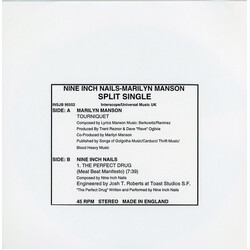 Marilyn Manson / Nine Inch Nails Tourniquet / The Perfect Drug USED VINYL 7INCH 45 RPM JUKEBOX