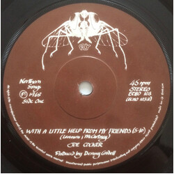 Joe Cocker With A Little Help From My Friends USED VINYL 7INCH 45 RPM SINGLE