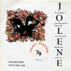 Strawberry Switchblade Jolene USED VINYL 7INCH 45 RPM SINGLE STEREO