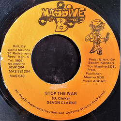 Devon Clarke (2) Stop The War USED VINYL 7INCH