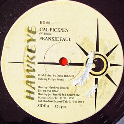 Frankie Paul Gal Pickney Vinyl 12" USED