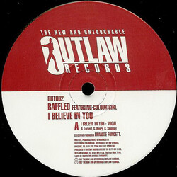 Baffled / Colour Girl I Believe In You USED VINYL 12INCH