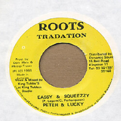Peter Ranking & General Lucky Eassy & Squeezzy USED VINYL 7INCH 45 RPM MISPRINT