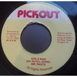 Mr. Pants Girls Man USED VINYL 7INCH
