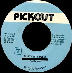 Red Dragon Miss Tweety Tweet USED VINYL 7INCH 45 RPM