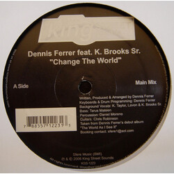 Dennis Ferrer / Karlon Brooks Sr. Change The World USED VINYL 12INCH 33 S RPM