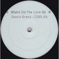 Dennis Brown Where Did The Love Go Vinyl 12" USED