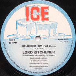 Lord Kitchener Sugar Bum Bum USED VINYL 12INCH 45 RPM