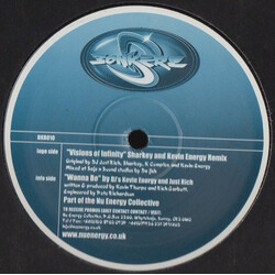 Justrich / Sharkey / K Complex / Kevin Energy Visions Of Infinity (Sharkey And Kevin Energy Remix) / Wanna Be USED VINYL 12INCH 45 RPM