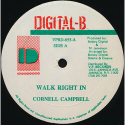 Cornell Campbell Walk Right In Vinyl 12" USED