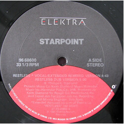 Starpoint Restless USED VINYL 12INCH 33 S RPM