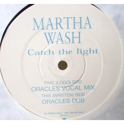 Martha Wash Catch The Light (Oracles Mixes) USED VINYL 12INCH PROMO