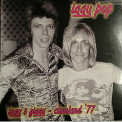 Iggy Pop Iggy & Ziggy - Cleveland '77 Vinyl LP USED