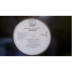 Zhané Groove Thang USED VINYL 12INCH 33 S RPM PROMO