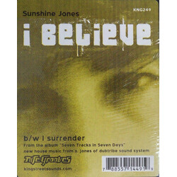 Sunshine Jones I Believe USED VINYL 12INCH 33 S RPM 45 RPM