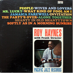 Roy Haynes / Frank Strozier People Vinyl LP USED
