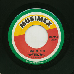 Pepe Olivares Y Su Conjunto Jugo De Piña / Islas De Providencia USED VINYL 7INCH 45 RPM SINGLE
