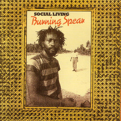 Burning Spear Social Living Vinyl LP USED
