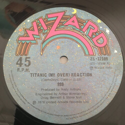 999 Titanic (My Over) Reaction USED VINYL 12INCH 45 RPM