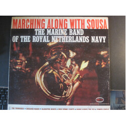 De Marinierskapel der Koninklijke Marine Marching Along With Sousa Vinyl LP USED