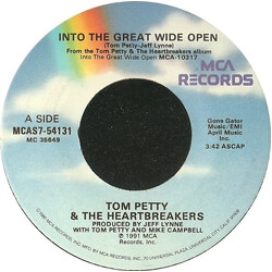 Tom Petty And The Heartbreakers Into The Great Wide Open USED VINYL 7INCH 45 RPM SINGLE