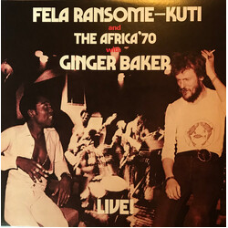 Fela Kuti / Africa 70 / Ginger Baker Live! Vinyl LP USED