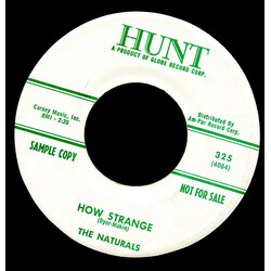 The Naturals (20) How Strange / Blue Moon USED VINYL 7INCH 45 RPM PROMO