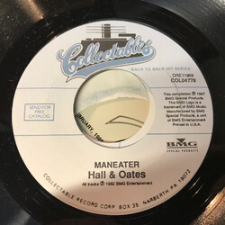 Daryl Hall & John Oates Maneater / One On One USED VINYL 7INCH 45 RPM