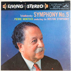 Pyotr Ilyich Tchaikovsky / Pierre Monteux / Boston Symphony Orchestra Symphony No. 5 Vinyl LP USED