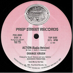 Orange Krush Action USED VINYL 12INCH 33 S RPM