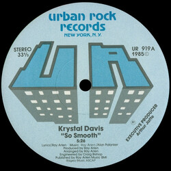 Krystal Davis So Smooth USED VINYL 12INCH 33 S RPM STEREO