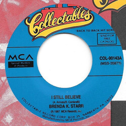 Brenda K. Starr I Still Believe / What You See Is What You Get USED VINYL 7INCH 45 RPM SINGLE REISSUE