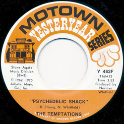 The Temptations Psychedelic Shack / I Can't Get Next To You USED VINYL 7INCH 45 RPM SINGLE REISSUE